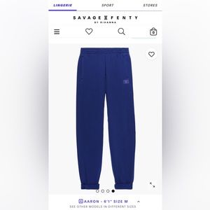 COPY - Savage X Fenty by Rihanna Fleece Joggers for Men or Women